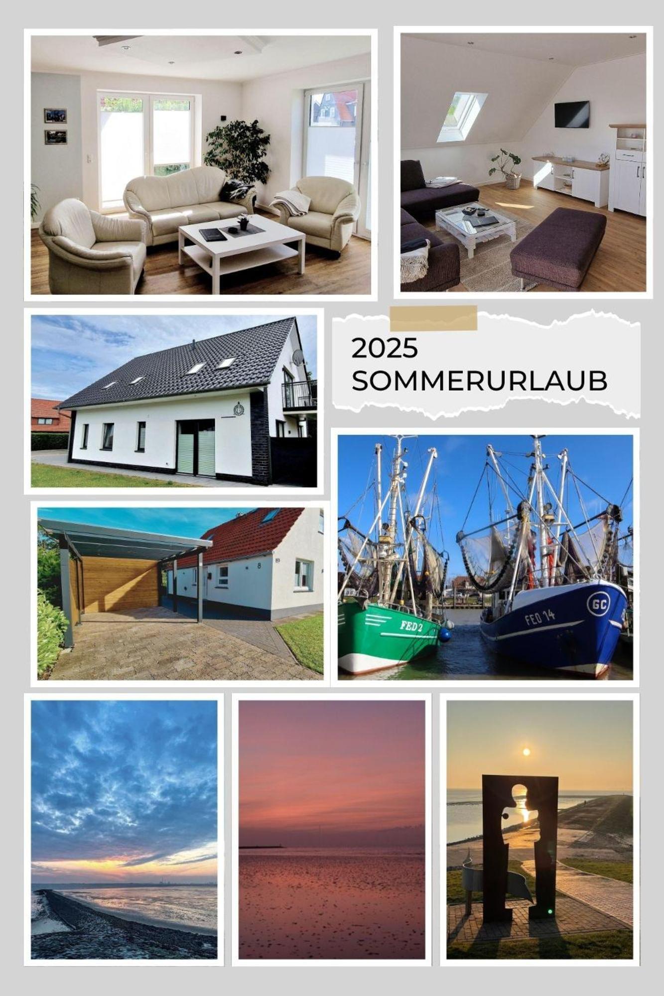 Ferienhaus Strandallee 10A Burhave Εξωτερικό φωτογραφία